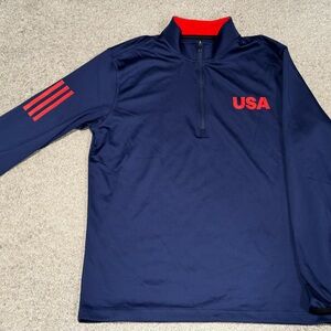 Olympics Golf USA 1/4 zip